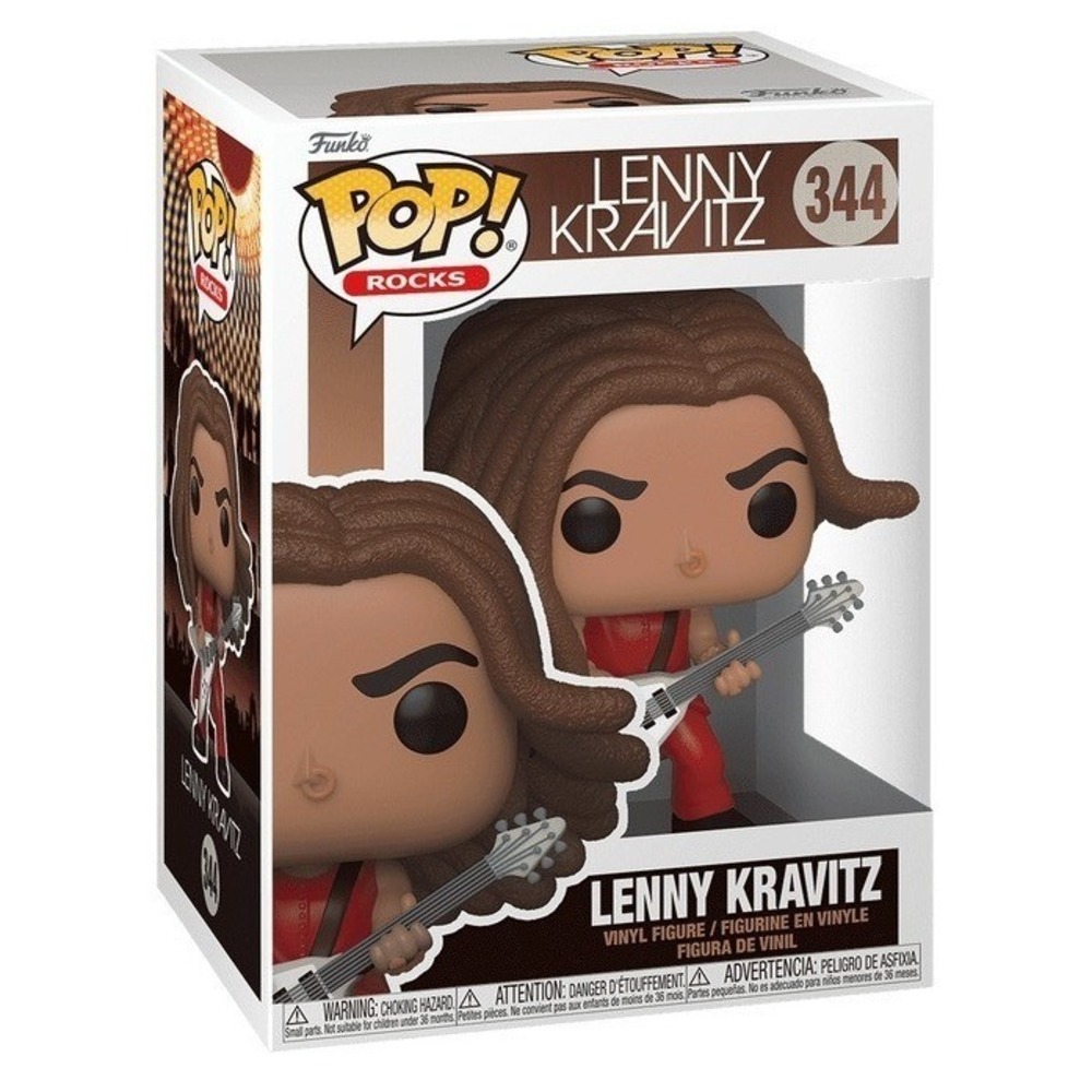 Funko Pop! Rocks Lenny Kravitz Music Collectible Vinyl Figure #344‎